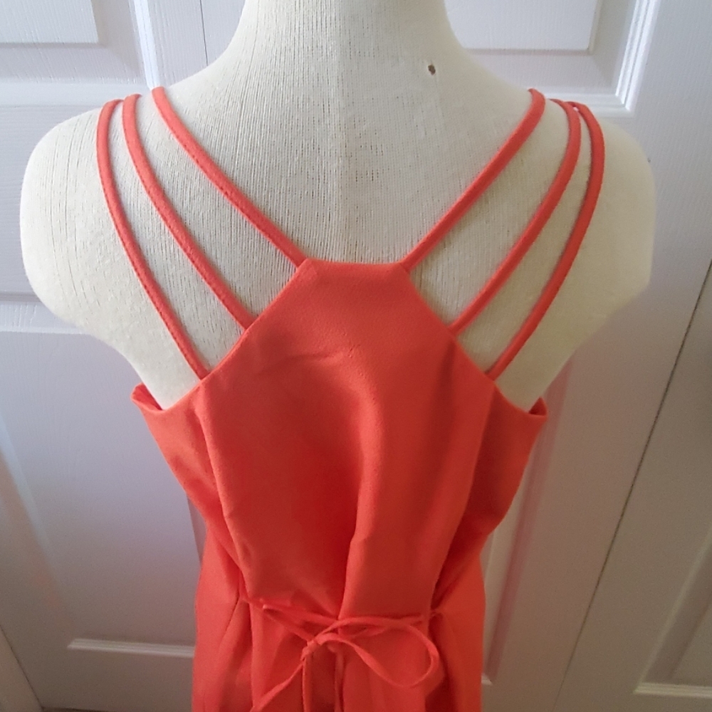 ORANGE DRESS - Picture 4 of 5